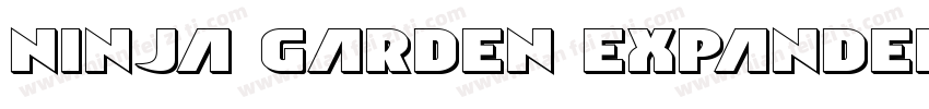 Ninja Garden Expanded Expanded字体转换